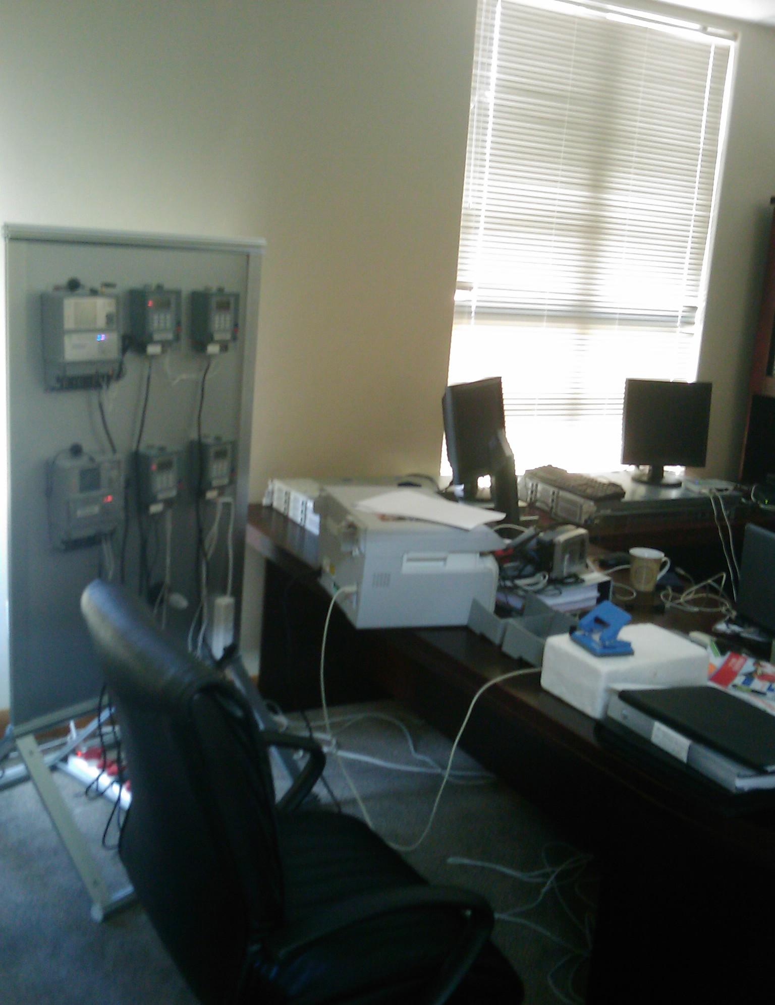 Our working office — real workspace, real pride